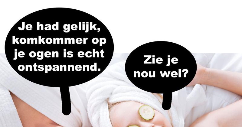 Echt ontspannend