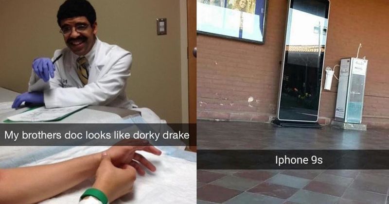 16 vet droge Snapchats voor bij je lunchpauze ofzo