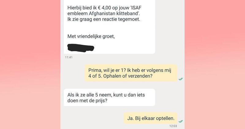 Hier weer 24 vermakelijke Marktplaatsgesprekken voor bij de lunch