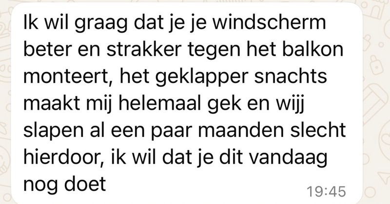10 buren die er weer even helemaal klaar mee zijn