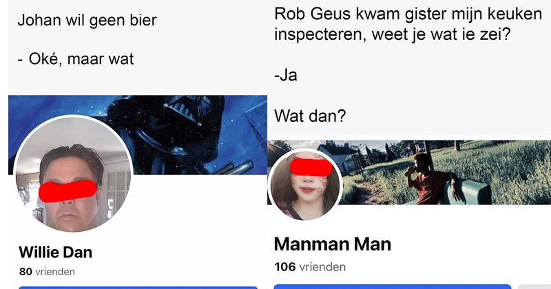 36 grappen met namen van mensen op Facebook (veel nieuwe toegevoegd)