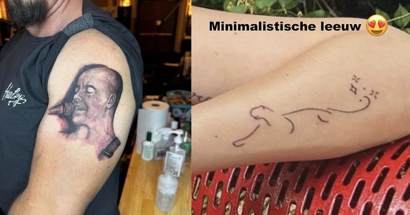 20 tatoeages waarvan je zin krijgt om je oogballen eruit te wippen met een eierlepel 