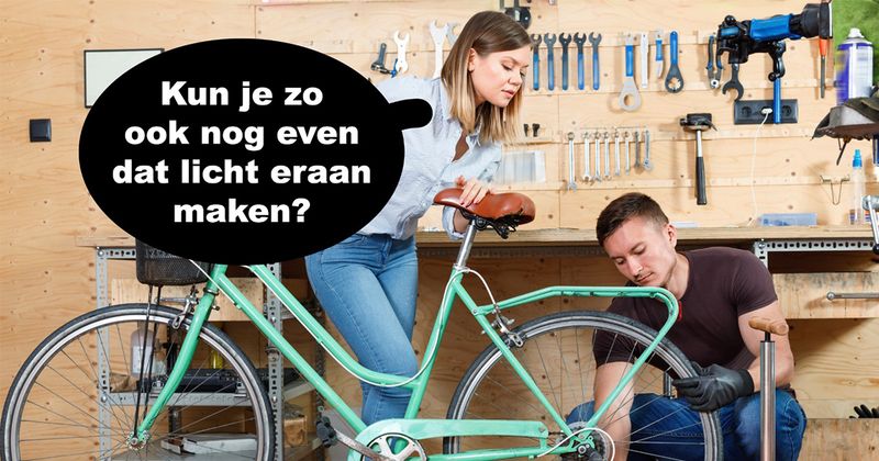 Met dit soort misverstanden hebben fietsenmakers vrijwel dagelijks te maken (15 screens)