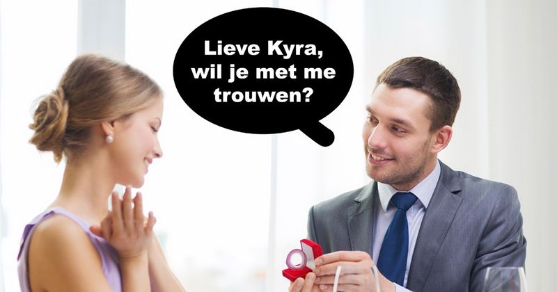 Dit is de beste manier om je vriendin ten huwelijk te vragen (6 screens)